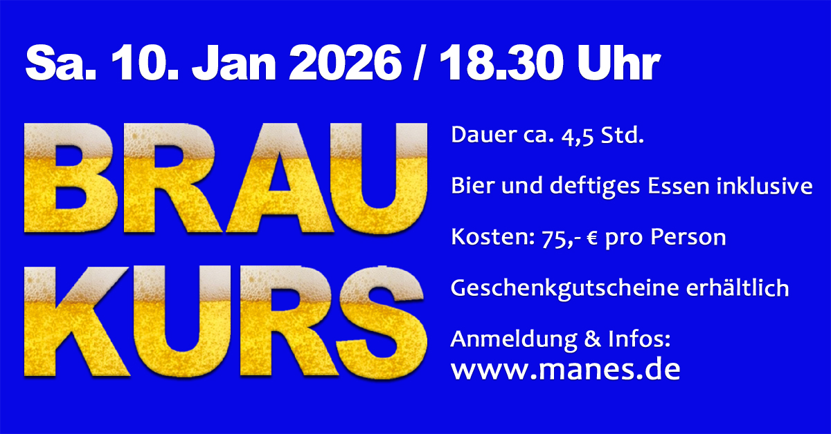 Braukurs 10.01.2026